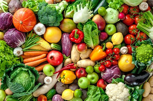 La huella hídrica de los alimentos - Frutas y verduras